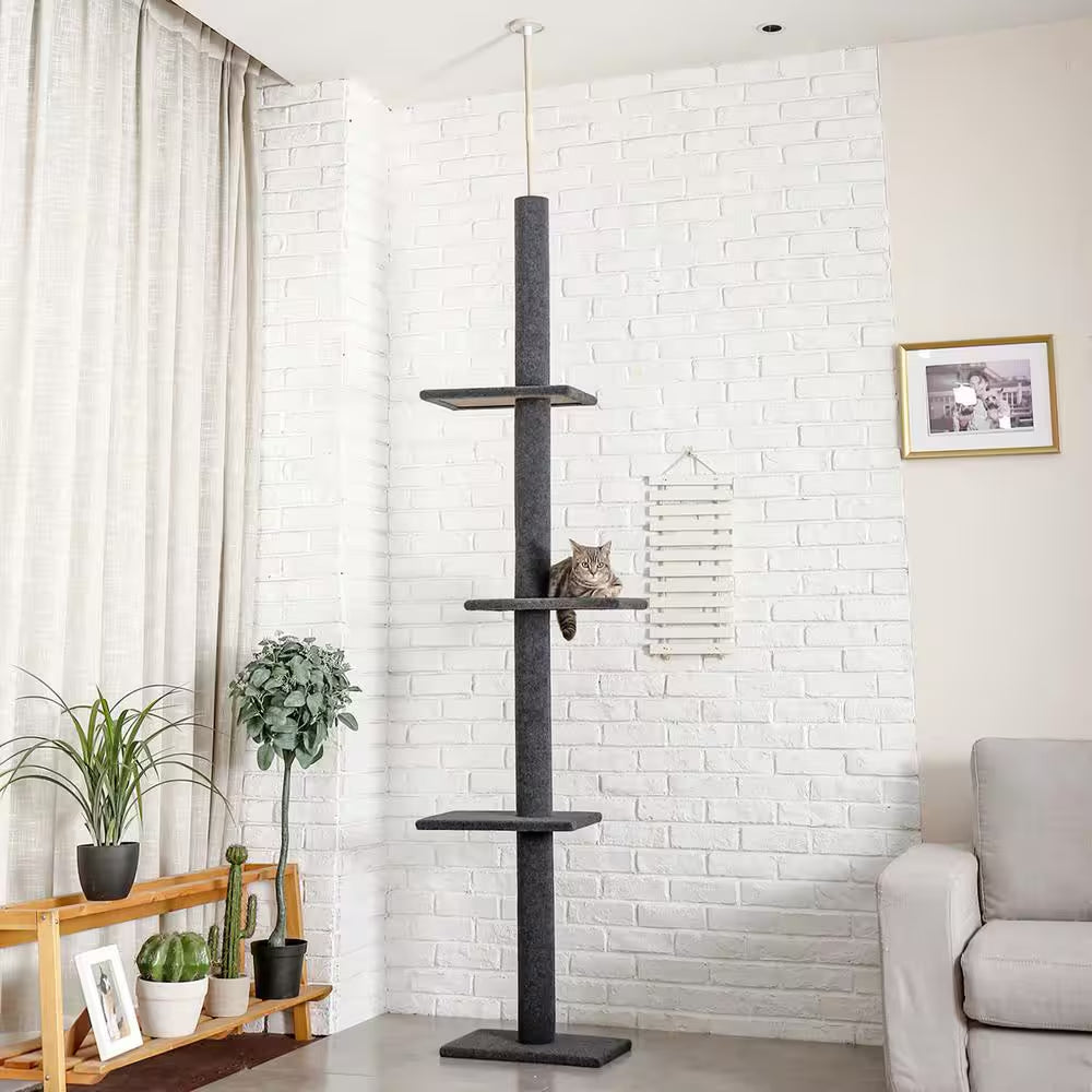 Pet Cats Scratching Posts and Trees Crawler Cat Tree